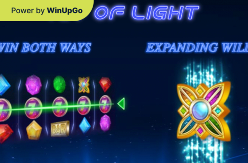 Machine à sous Ray of Light