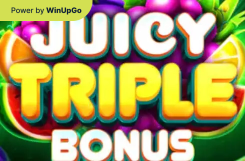 מכונת מזל Juicy triple bonus