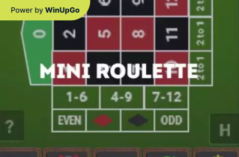 Oýun awtomaty Mini Roulette Smartsoft Gaming