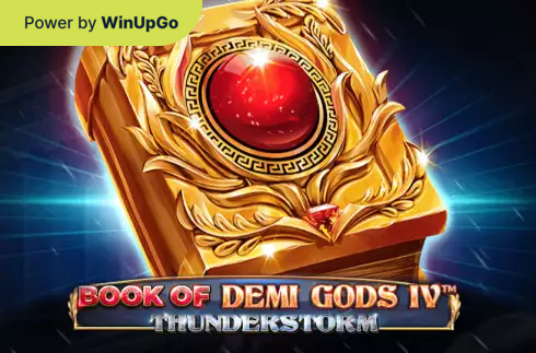 Игровой автомат Book Of Demi Gods IV Thunderstorm
