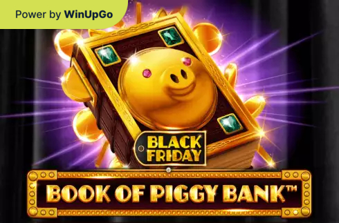 Игровой автомат Book of Piggy Bank Black Friday