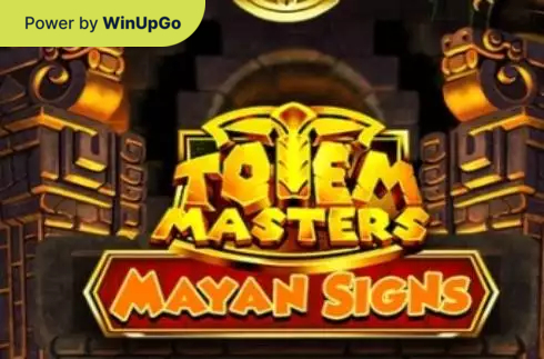 Automat do gier Totem Masters Mayan Signs