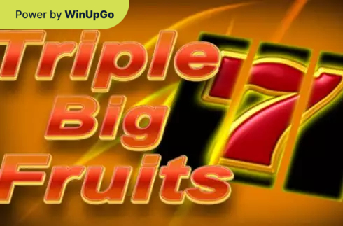 Máquina de slots Triple Big Fruits
