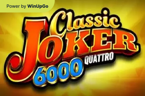 स्लॉट मशीन Classic Joker 6000 Quattro