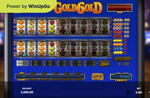 Խաղային ավտոմատ Gold6Old