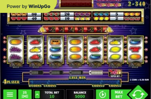 Máquina de slots Super 4 Bells