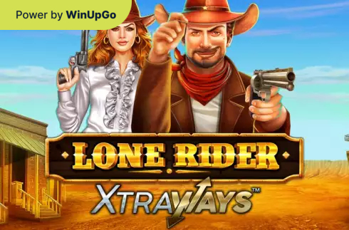 Სათამაშო ავტომატი Lone Rider XtraWays