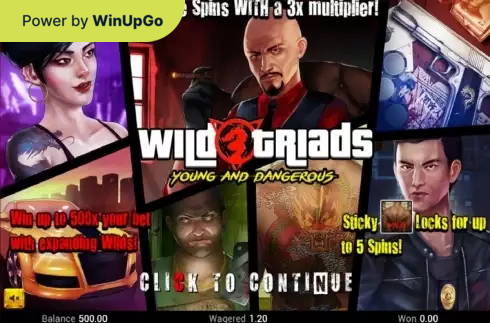 دستگاه اسلات Wild Triads
