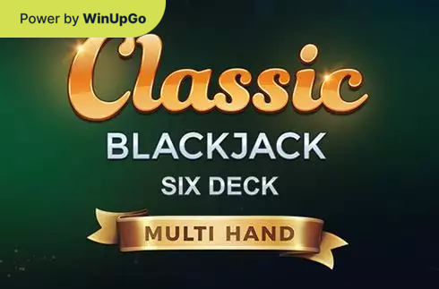 Мошини бозӣ Multi Hand Classic 6 Deck Blackjack