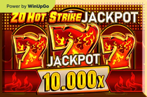 آلة سلوت 20 hot strike jackpot