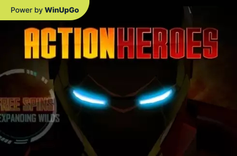 Slot Machine Action Heroes