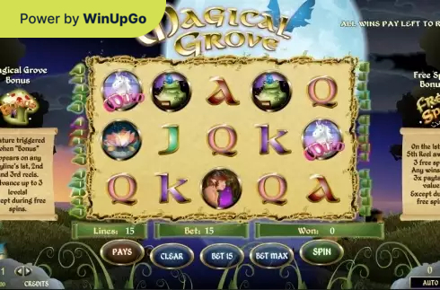 老虎機 Magical Grove