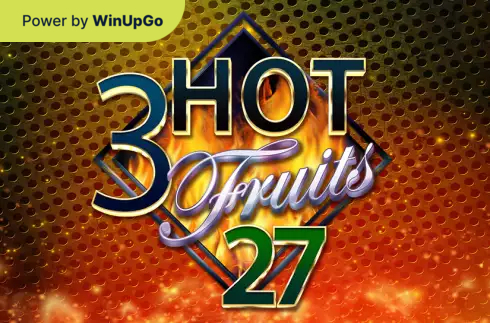Სათამაშო ავტომატი 3 hot fruits 27
