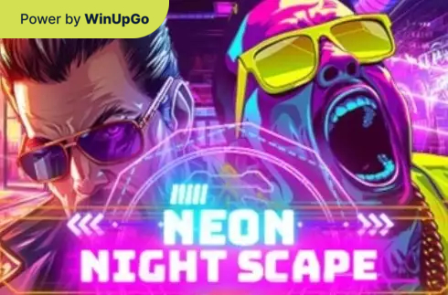 Мошини бозӣ Neon night scape