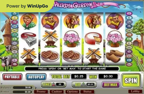 O‘yin avtomati Hurdy Gurdy