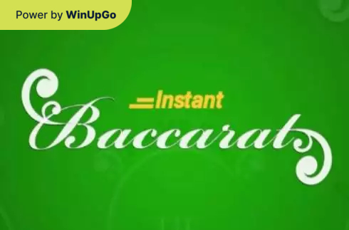 Სათამაშო ავტომატი Instant Baccarat