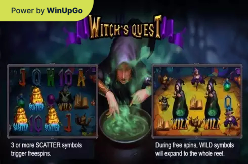 Oýun awtomaty Witchs Quest