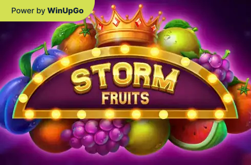 Machine à sous Storm fruits