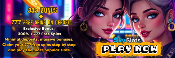 777 FREE SPINS + 300%